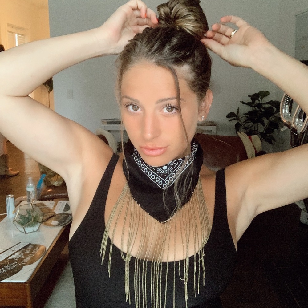 Bandana chain chocker